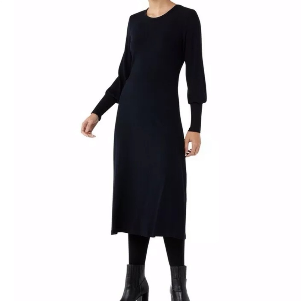 Free Assembly Fit & Flare Rib Dress